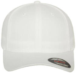 Flexfit Uniszex Sapka Flexfit Fitted Baseball Cap -S/M, Fehér