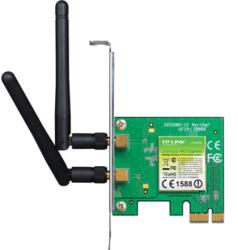 TP-Link PLACA RETEA TP-LINK intern wireless 2.4 GHz PCI-E port 300 Mbps antena externa detasabila x 2 "TL-WN881ND (TL-WN881ND)
