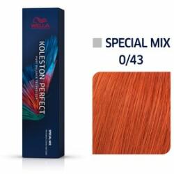 Wella Koleston Perfect Me+ Special Mix vopsea profesională permanentă pentru păr 0/43 60 ml