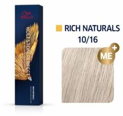 Wella Koleston Perfect Me+ Rich Naturals vopsea profesională permanentă pentru păr 10/16 60 ml - brasty