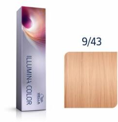 Wella Illumina Color vopsea profesională permanentă pentru păr 9/43 60 ml