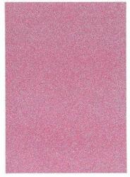 Spirit Spirit: Öntapadós csillámos dekorációs habszivacs lap pink színbe (406862)