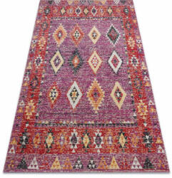 My carpet company kft Modern szőnyeg MUNDO D7701 gyémánt boho szabadtéri rózsaszín / bézs 160x220 cm (BA176)
