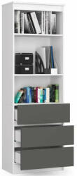 Akord Furniture Factory Polcos szekrény / könyvespolc fiókokkal - Akord Furniture R603SZ (RP0PREGBIA005S)