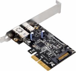 SilverStone SST-ECU03 1xUSB-A / 1xUSB-C 3.1 port bővítő PCIe kártya (SST-ECU03) - bestmarkt
