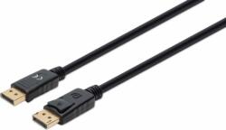 Manhattan DisplayPort v1.4 - DisplayPort kábel 3m - Fekete (355582)