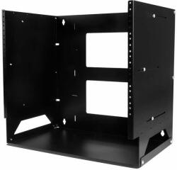 StarTech.com 8U beépíthető rackszekrény 480x450mm fekete (WALLSHELF8U) (WALLSHELF8U)