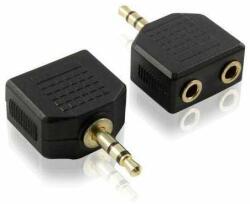 SBOX 3, 5 mm Jack - 2x 3, 5 mm Jack Adapter (Hím/Nő) (0616320530709)