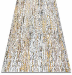 My carpet company kft Modern GLOSS szőnyeg 8487 63 elegáns, glamour arany / bézs 140x190 cm (AT3498)