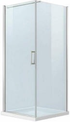 Leziter Simple nyílóajtós szögletes zuhanykabin (SPL01-90) - pepita