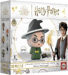 Educa Puzzle 3D Educa din 37 de piese - Minerva McGonagall (19503)