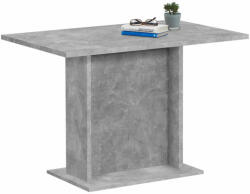 FMD betonszürke étkezőasztal 110 cm (428697)