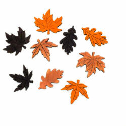 Festett őszi fa levelek 3, 5cm 9db/cs (5626FES)