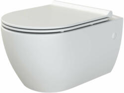 CeraStyle CITY SLIM WC ülőke - MATT FEHÉR - duroplast - lecsapódá (SC00501S50422931)