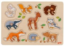Goki Introduceți puzzle din lemn Animale din pădure (PR00513094)