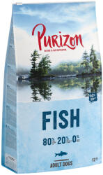 Purizon Purizon Adult Pește - fără cereale 2 x 12 kg