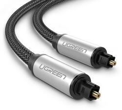 UGREEN Toslink Audio UGREEN optikai kábel, fonott alumínium, 3m, ezüst (10541)