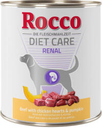 Rocco 12x800g Rocco Diet Care Renal marha, csirkeszív & tök nedves kutyatáp