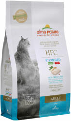 Almo Nature 2x1, 2kg Almo Nature HFC Adult Sterilized tőkehal száraz macskatáp