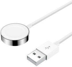 JOYROOM S-IW001S induktív töltő Apple Watchhoz USB-kábellel 1, 2 m fehér