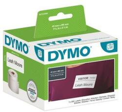 DYMO Etikett, LW nyomtatóhoz, eltávolítható, 41x89 mm, 300 db etikett (S0722560)