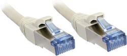 Lindy RJ45 Hálózat Csatlakozókábel CAT 6A S/FTP 2.00 m Szürke Védővel LINDY (47134) (47134)