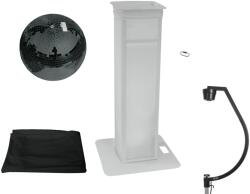 EUROLITE Set Mirror ball 50cm black with Stage Stand variable + Cover black (20000717)