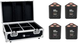 EUROLITE Set 4x AKKU TL-3 QCL RGB+UV Trusslight + Case with charging function (20000854)