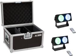 EUROLITE Set 2x LED CBB-2 COB RGB Bar + Case (20000808) - mangosound