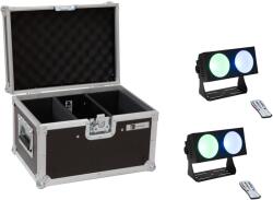 EUROLITE Set 2x LED CBB-2 COB RGB Bar + Case (20000808)