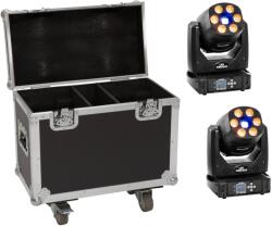 EUROLITE Set 2x LED TMH-H90 + Case with wheels (20000928)