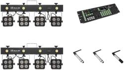 EUROLITE Set 2x KLS-180 + Color Chief + QuickDMX transmitter + 2x receiver (20000487)