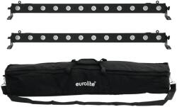 EUROLITE Set 2x LED BAR-12 QCL RGBW + Soft Bag (20000406)