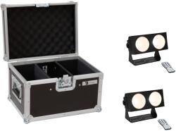 EUROLITE Set 2x LED CBB-2 COB WW Bar + Case (20000810) - mangosound
