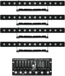 EUROLITE Set 4x LED PIX-12 HCL + Controller (20000408)