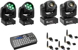 EUROLITE Set 2x LED TMH-W63 + 2x LED TMH-S30 + USB QuickDMX + Easy Show (20000867)