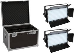 EUROLITE Set 2x LED PLL-480 QCL Panel + Case (20000932) - mangosound