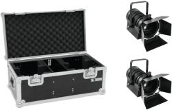 EUROLITE Set 2x LED THA-40PC bk + Case (20000164) - mangosound