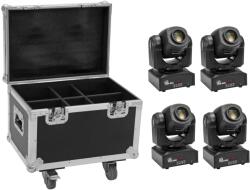 EUROLITE Set 4x LED TMH-S60 Moving-Head-Spot + Case (20000955)