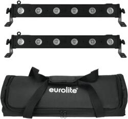 EUROLITE Set 2x LED BAR-6 QCL RGBW + Soft Bag (20000404) - mangosound