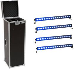 EUROLITE Set 4x LED IP T-Bar 16 QCL Bar + Case (20000840)