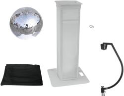 EUROLITE Set Mirror ball 50cm with Stage Stand variable + Cover black (20000716)