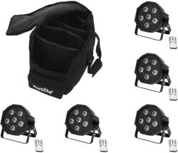 EUROLITE Set 5x LED SLS-603 + Soft Bag (20000221) - mangosound