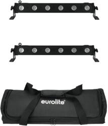 EUROLITE Set 2x LED BAR-6 QCL RGBA + Soft Bag (20000414) - mangosound