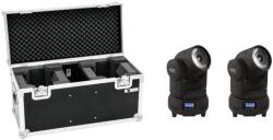 EUROLITE Set 2x LED TMH-X1 Moving-Head Beam + Case (20000356) - mangosound
