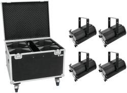 EUROLITE Set 4x LED THA-120PC Theater-Spot + Case (20000365)