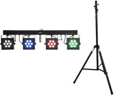 EUROLITE Set LED KLS-3002 + STV-40S-WOT Steel stand (20000719) - mangosound