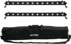 EUROLITE Set 2x LED BAR-12 QCL RGBA + Soft Bag (20000415)
