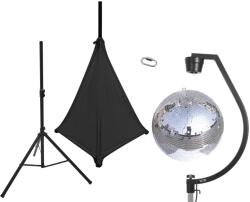 EUROLITE Set Mirror ball 50cm with stand and tripod cover black (20000708)