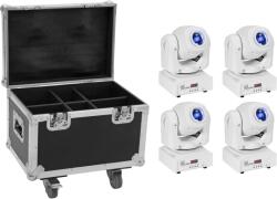 EUROLITE Set 4x LED TMH-S60 Moving-Head-Spot wh + Case (20000956)